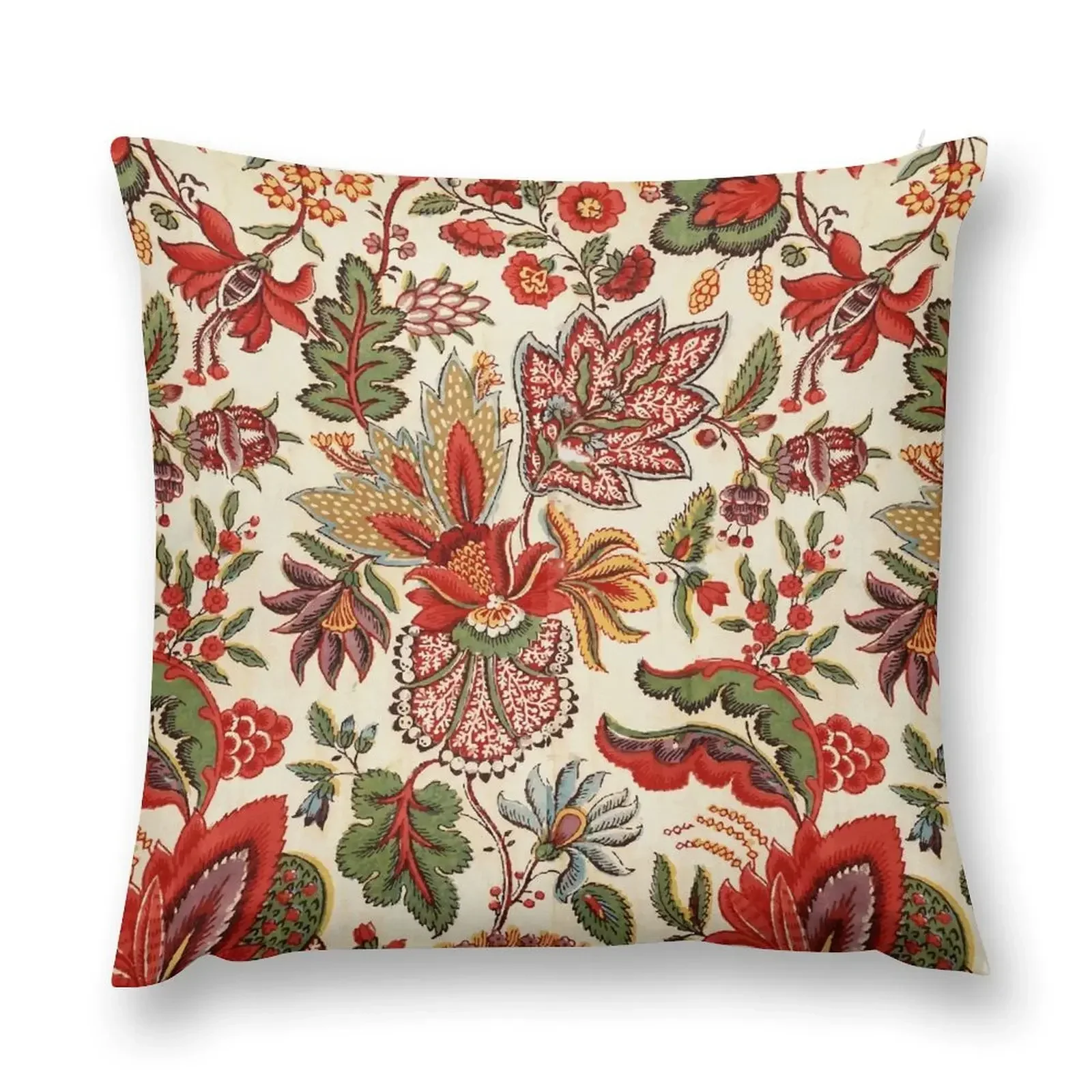 

Merry Christmas Vintage Floral Vector Pattern Throw Pillow Decorative Pillow Covers For Sofa Decorative pillowcase pillow