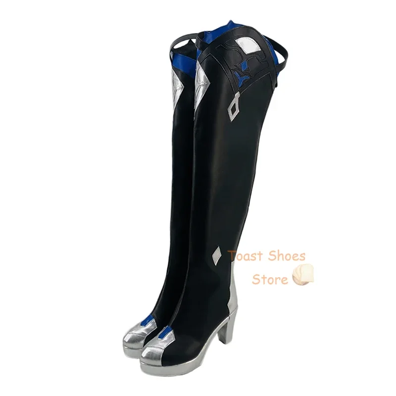 Game Genshinimpact Eula Lawrence Nieuwe Cosplay Boots Comic Game Voor Con Halloween Party Cosplay Kostuum Prop Mooie Sexy Stijl