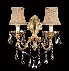 Fashion Crystal Wall Lamp Sconce Light Candle Stair Lights Bedroom Bedside Mirror Light