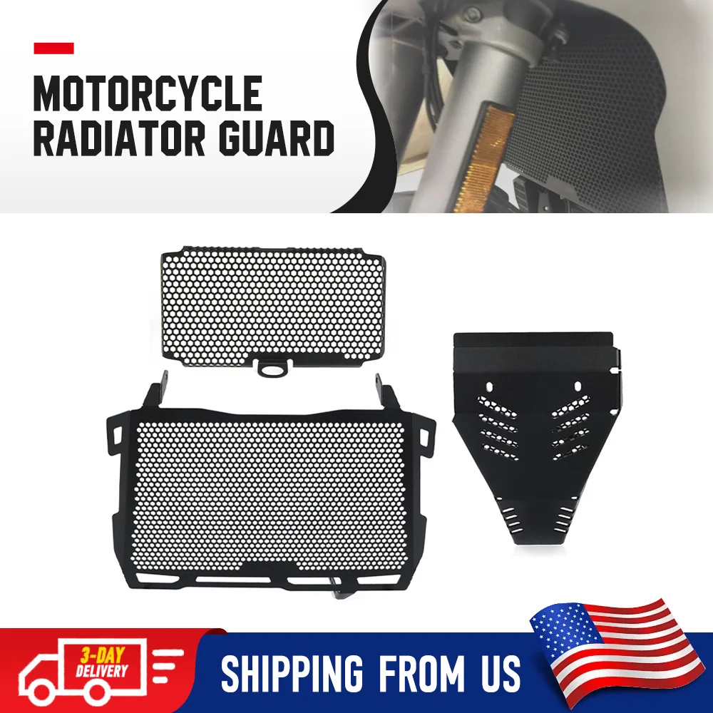 For Ducati MultiStrada V2 950 S/V2 S 2022 2023 2024 Motorcycle Radiator Guard&Oil Guard Engine Guard Set Protection Accessories