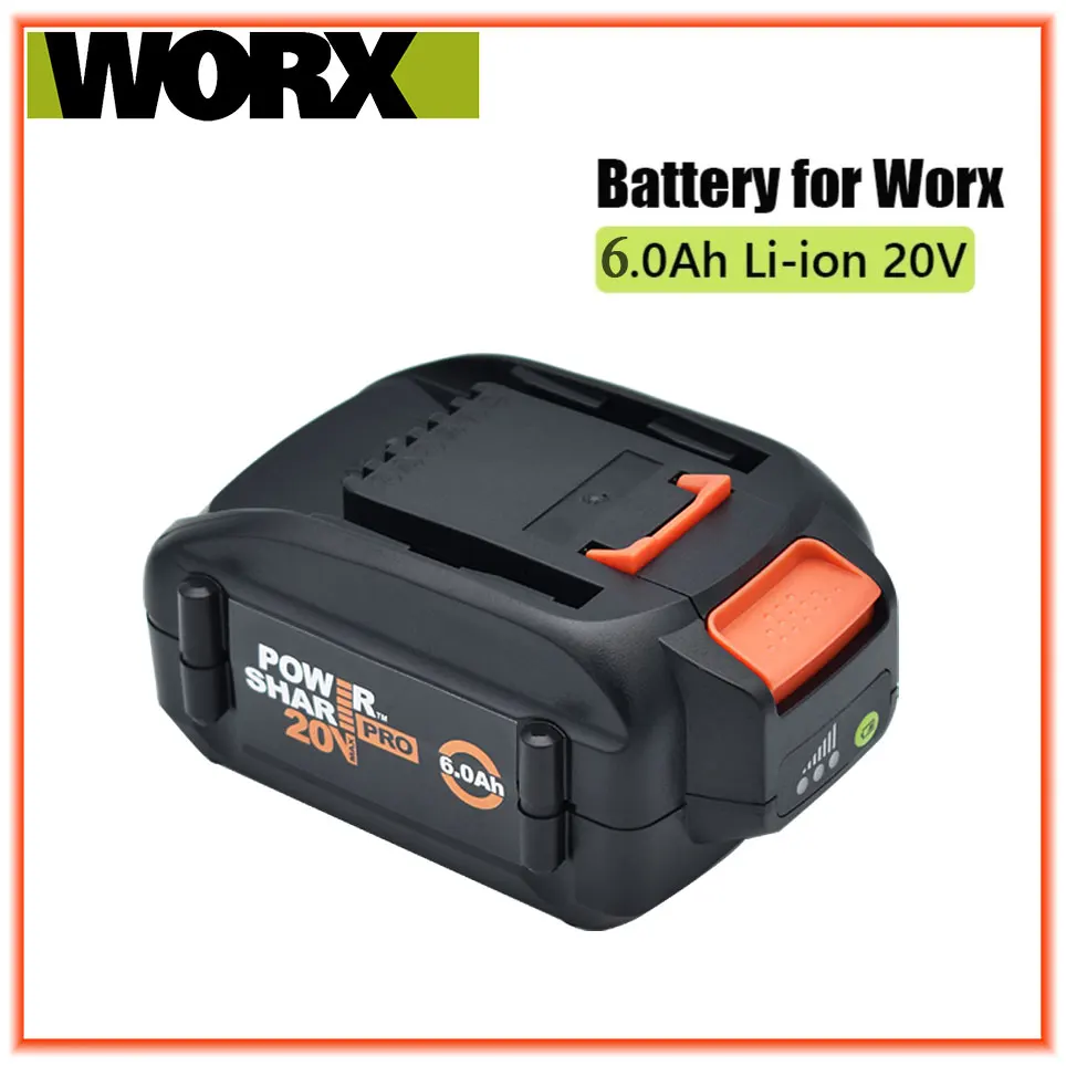 

For WORX brand new genuine WA3578 - PowerShare 20V 5.0AH/6.0AH lithium-ion large-capacity battery