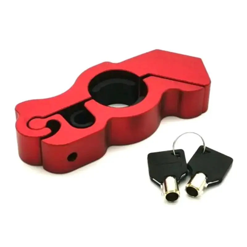 

Motorcycle Handlebar Lock Handlebar Brake Handle Solid Lock Anti Theft Steal Lock