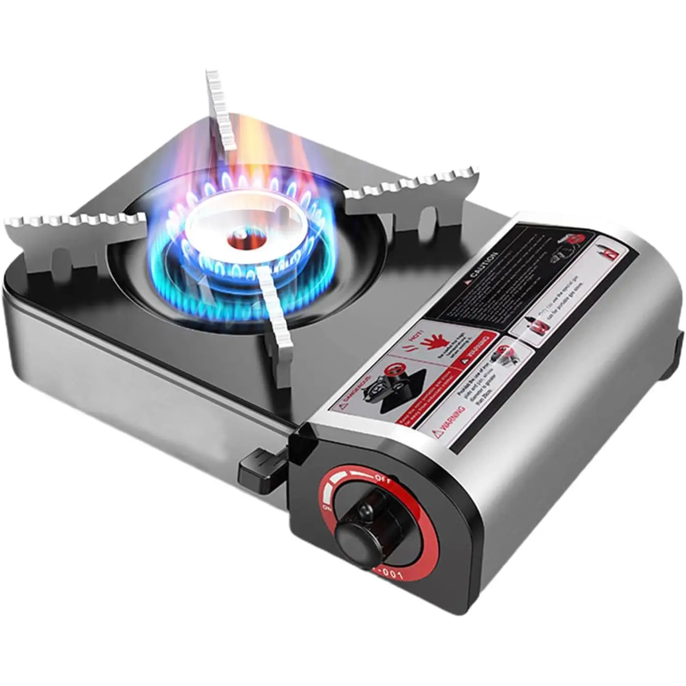 Hornillo De Gas EMIPRO  Portátil, Estufa De Camping, Hornillo Camping G-as, Quemador De Estufa, Estufas De Sobremesa Portátil, Utensilios De Cocina Al Aire Libre Para Barbacoa, Picnic, Cocina