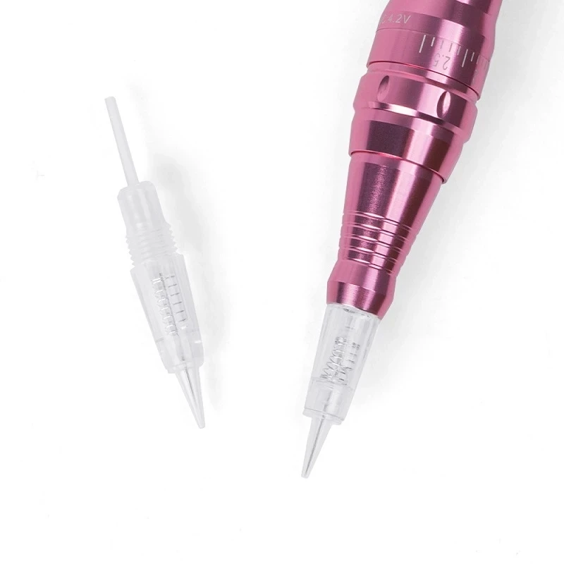 Wireless Permanent Makeup Machine Pen Professional Eyebrows Lip Tattoo Machine Microblading Machine Use Screw Cartridge Needle