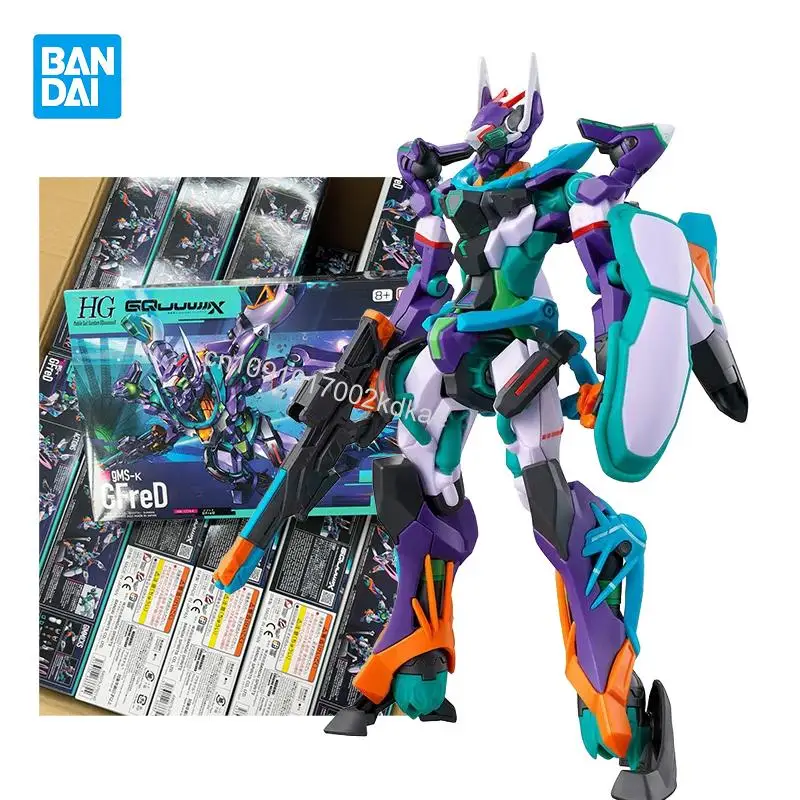 

В наличии Bandai Gundam Gquuuux Модельный комплект HG 1/144 MSGG GFreD ction Фигурка Суставы Подвижная коллекционная модель Фигурка в сборе Игрушка