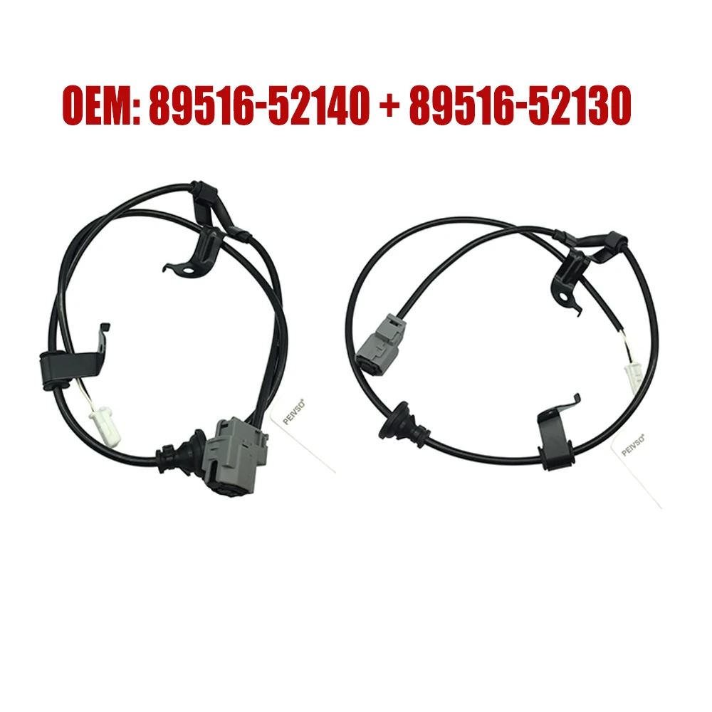 

OEM # 89516-52140 + 89516-52130 Датчик скорости колеса ABS задний левый правый для TOYOTA YARIS Prius C 2012-2013-2014