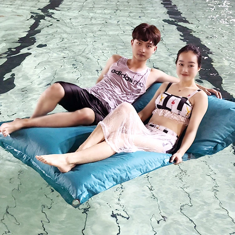 

Modern Lounger Floating Huge Bean Bag Outdoor Waterproof Swimming Pool Bean Bag Bed