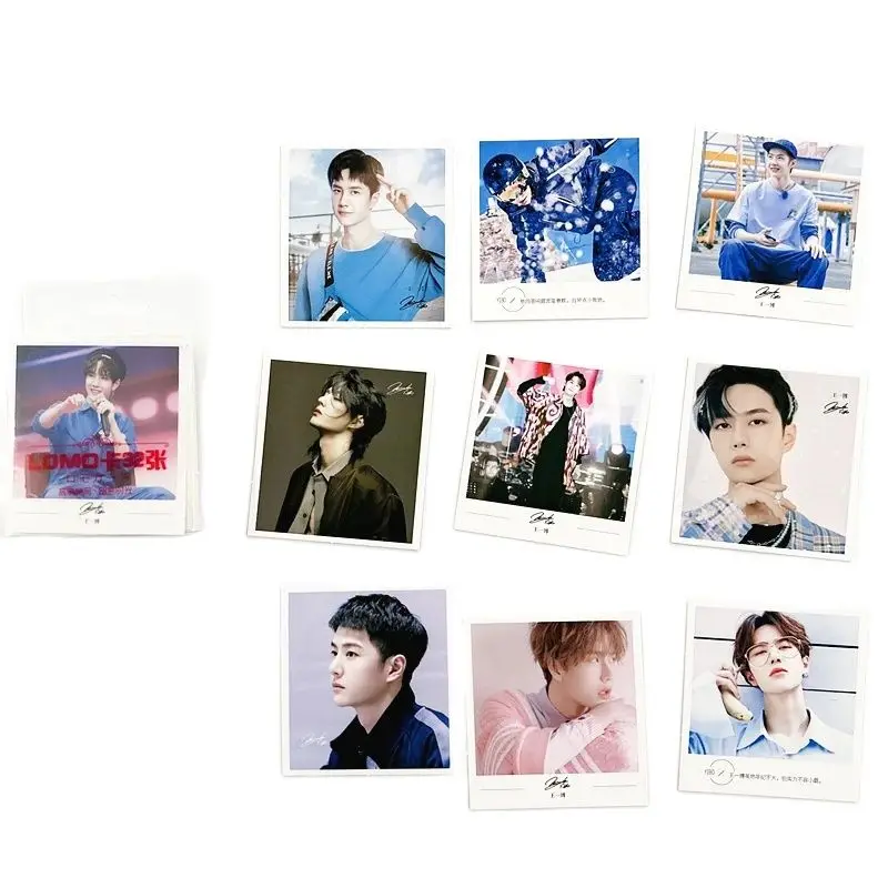 32 Sheets/Set The Untamed Xiao Zhan,Wang Yibo Lomo Card Star Figure Mini Postcard Greeting Message Cards Fans Collection Gifts