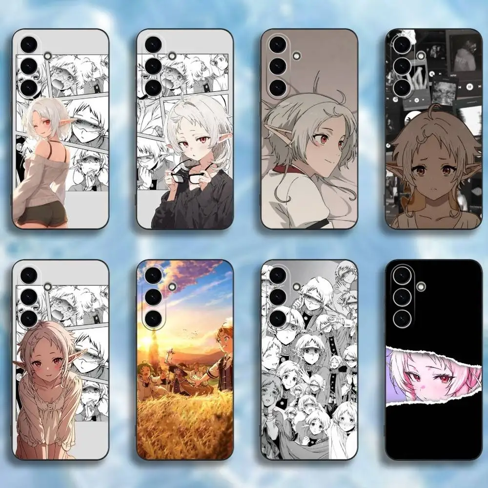 

Mushoku Tensei Sylphiette Phone Case For Samsung Galaxy A73,A72,A71,A70,A53,A52,A51,Soft Silicone Black Cover