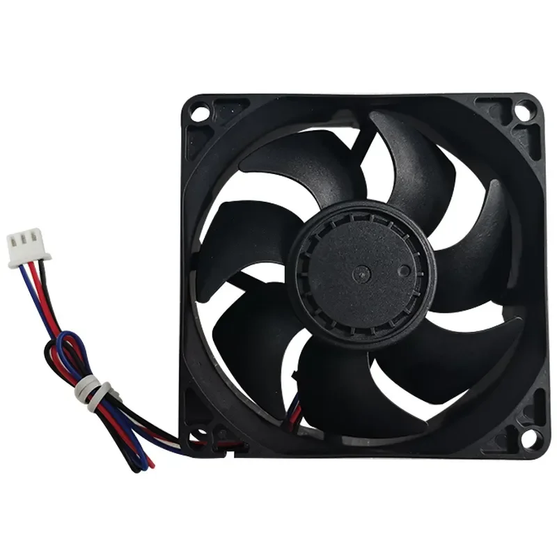 8025 Three-Wire Hydraulic Stage Lighting Cooling Fan D12 0.25A KF8025H12R Industrial Fan 8CM for LED Lighting and Stage