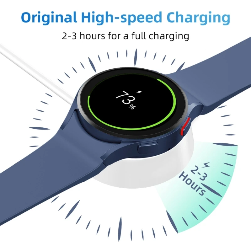 Magnetic Charging Cable For Galaxy Watch 7/Ultra/6 5 4 3 Type C Charger Wireless Charging Dock Convenient & Portable Charger