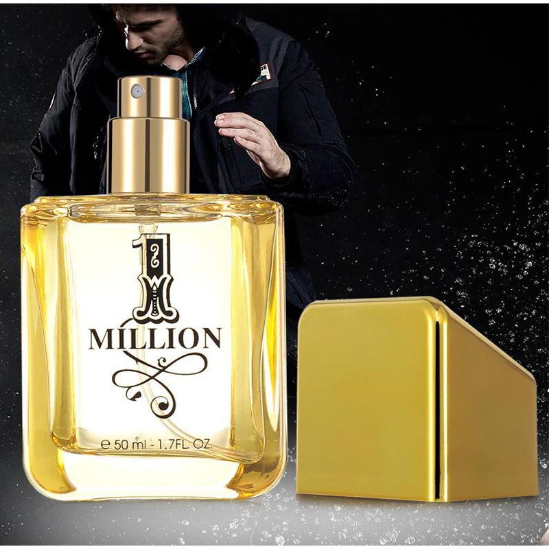 100ml Million Gold Perfume Fragrance Pheromone Spray Masculine Men Long-lasting Body Spray Cologne Daily Dating Light Parfume