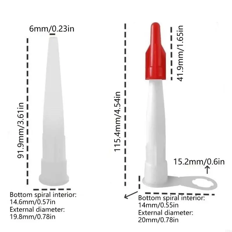 10pcs Construção bicos calafetar