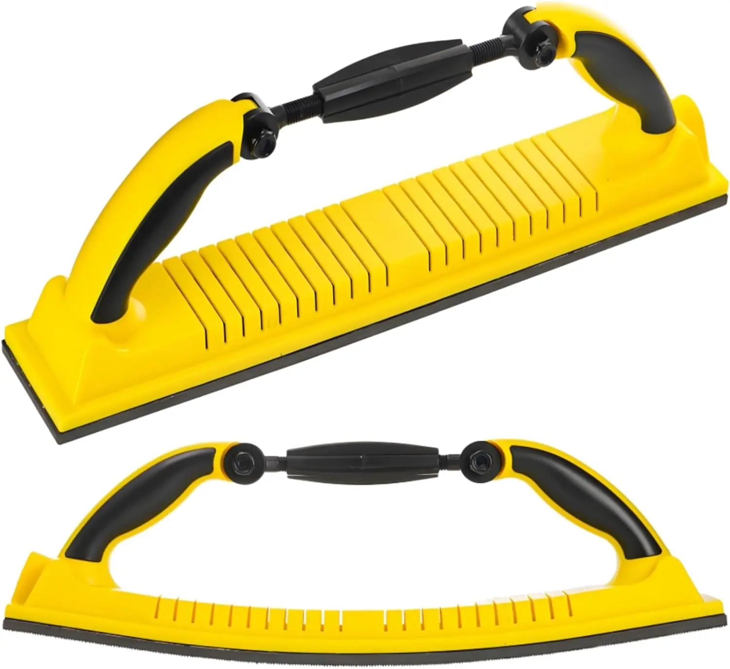 Hand Sanding Block, Adjustable Radius Flex Longboard Sanding Block with Hook & Loop Backing for Automotive, Woodworking