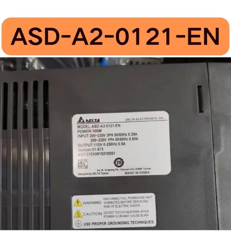 تم اختبار محرك سيرفو 100 وات ASD-A2-0121-EN بشكل جيد وشحنها بسرعة