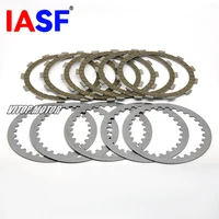 Discos de Embrague de Acero con Base de Papel IASF para Zongshen ZS177MM NC250 NC 250 250CC ZONGSHEN RX3 ZS250GY KAYO K6 T6 BSE