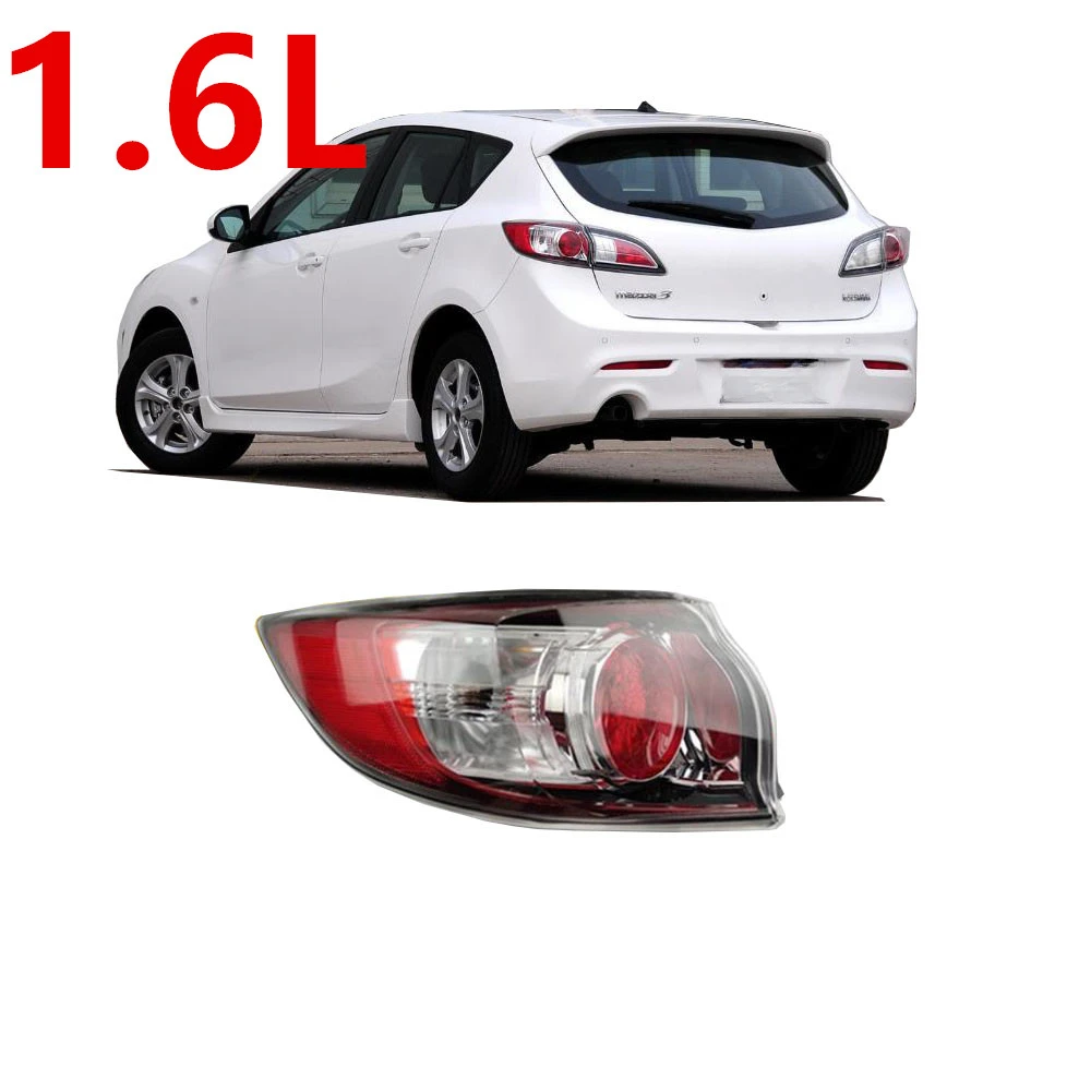 

1 Piece Hatchback Outside Tail Lamp for Mazda3 2011-2016 Rear Light Turning Signal Lamp for Mazda 3 Accessories