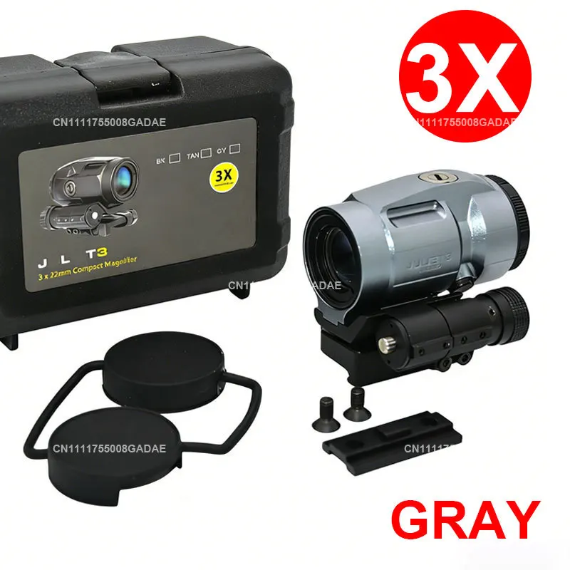 R5XDR GEN II + JULIET5 5X Combo Kit JULIET3 3X Vergrootglas Geweer Holografische Red Dot Richtkijker Omklapbaar 20mm Picatinny Montage