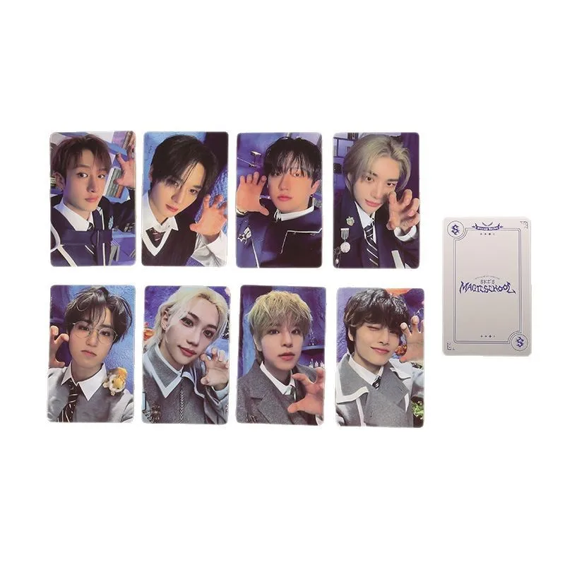 

Stray Kids Men's Team Star Card Flash Card SKZOO Peripheral Stars Same Style Small Card Collection Card