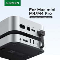 UGREEN Mac Mini Docking Station USB HUB Type-C to DP 4K240Hz M.2 NVMe SSD Slot 10Gbps USB-A Splitter SD&TF 3.5MM for Mac Mini M4
