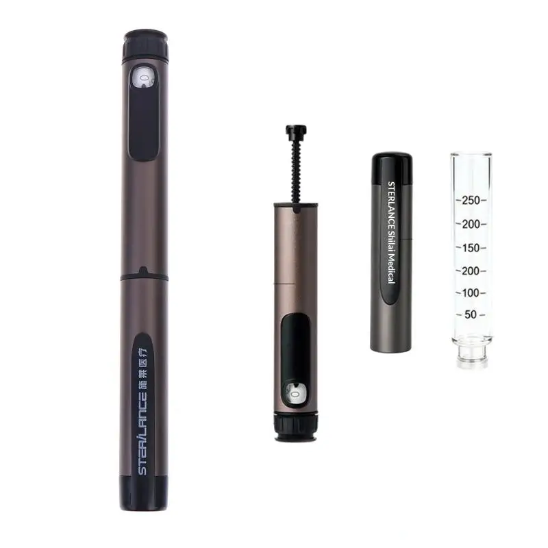 1Pcs Universal  Automatic Easy Use Portable Reusable Pen 3ML Diabetes Insulin Injection Pen For Home Office Convenient Self Care