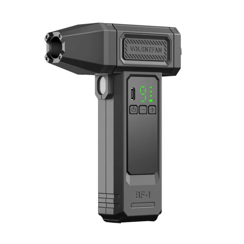 

AT93-Gearsturbo Brushless Turbo Fan 9 Gears Jet Air Blower Powerful Dust Cleaner Wireless Portable 4000Mah Type-C LED Charging