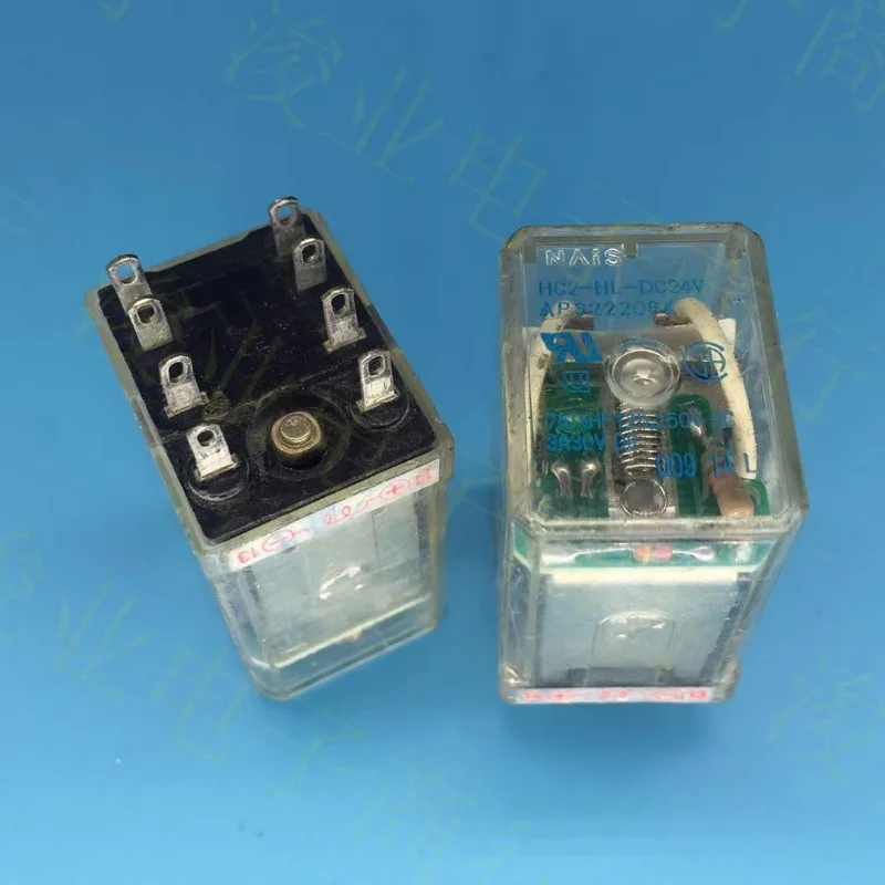 

（Second-hand）1pcs/lot 100% original genuine relay:HC2-HL-DC24V AP322206K 8pins