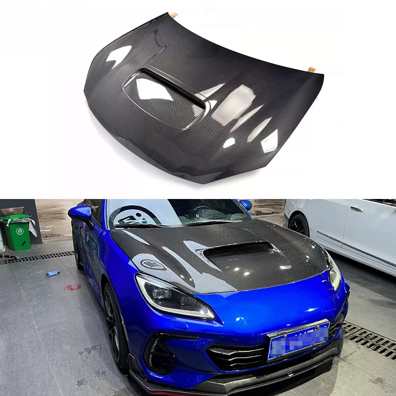 

Carbon Fiber WRC Style Hood for Subaru BRZ ZD8 GR86 ZN8 Front Engine Valve Cover Auto Parts Performance Kit