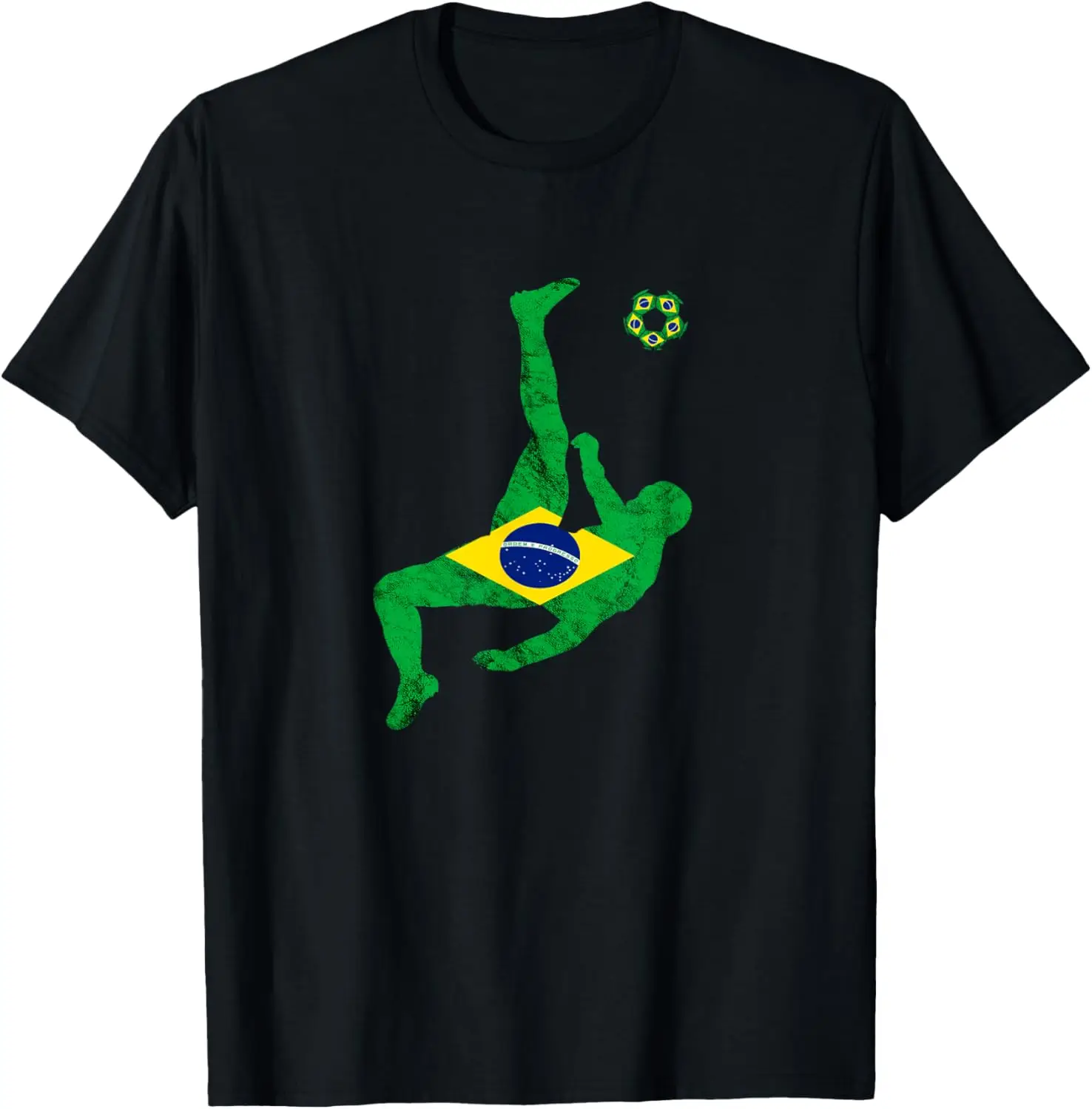 

Brazil Soccer Brazilian Pride Brazilian Soccer Player Brazil T-Shirt