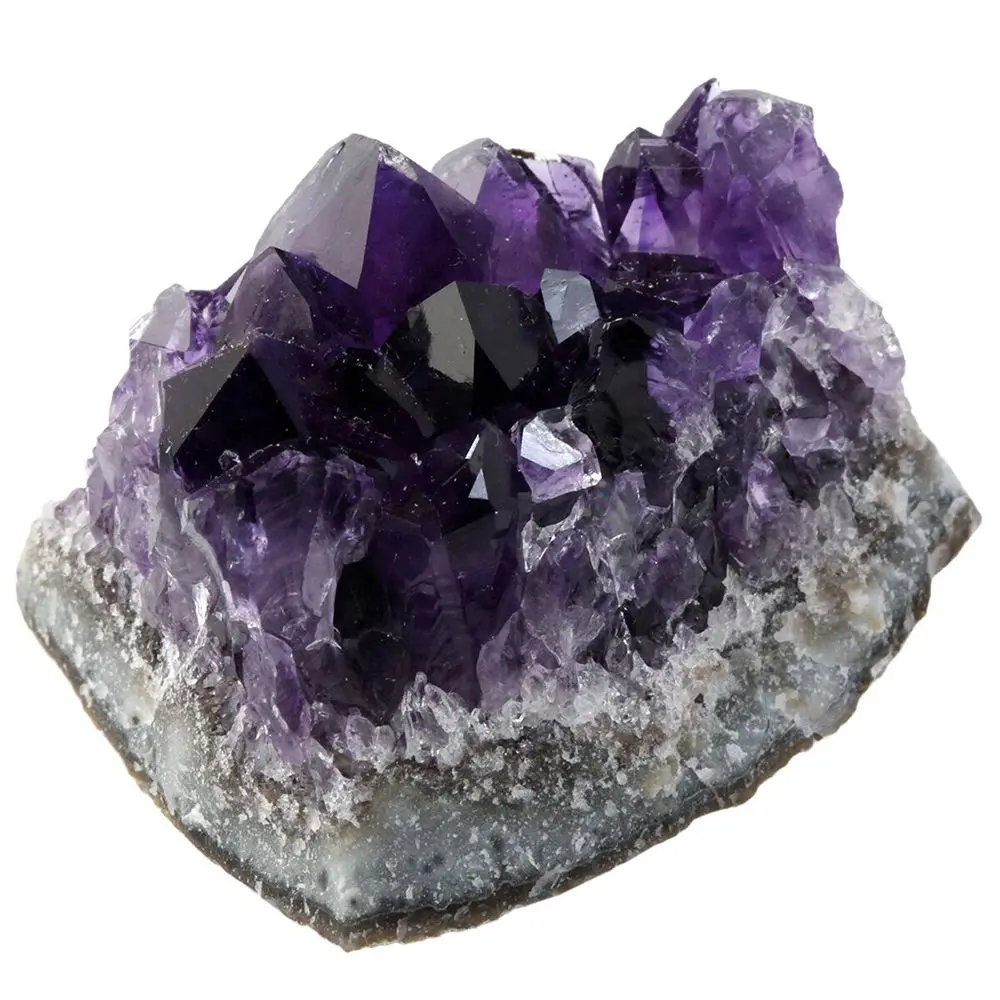 

1PC Geography Teaching Raw Gemstone Rough Ore Dream Amethyst Cluster Quartz Crystal Healing Stones Mineral Specimen