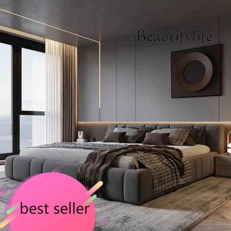 

NEW X Organizer Bedroom Bed Queen Size Multifuncion King Upholstered Bed Frames Luxury Camas De Matrimonio Dormitorio Furnitures