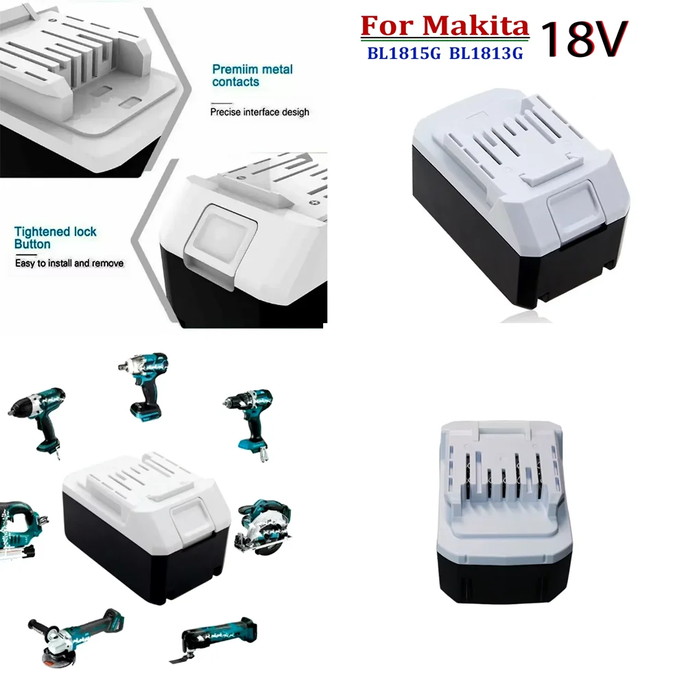 

18V Power Tools Battery 10000mAh For Makita BL1813G BL1811G BL1815G BL1820G BL1813G BL1811G 195608-4 Li-ion battery