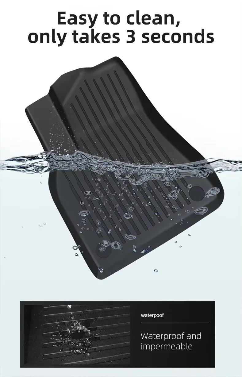 for Toyota Land Cruiser FJ 2026 RHD Car Floor Mats TPE Waterproof Anti-Slip Interior Foot Carpets Protective Mat Accessories detail image 8