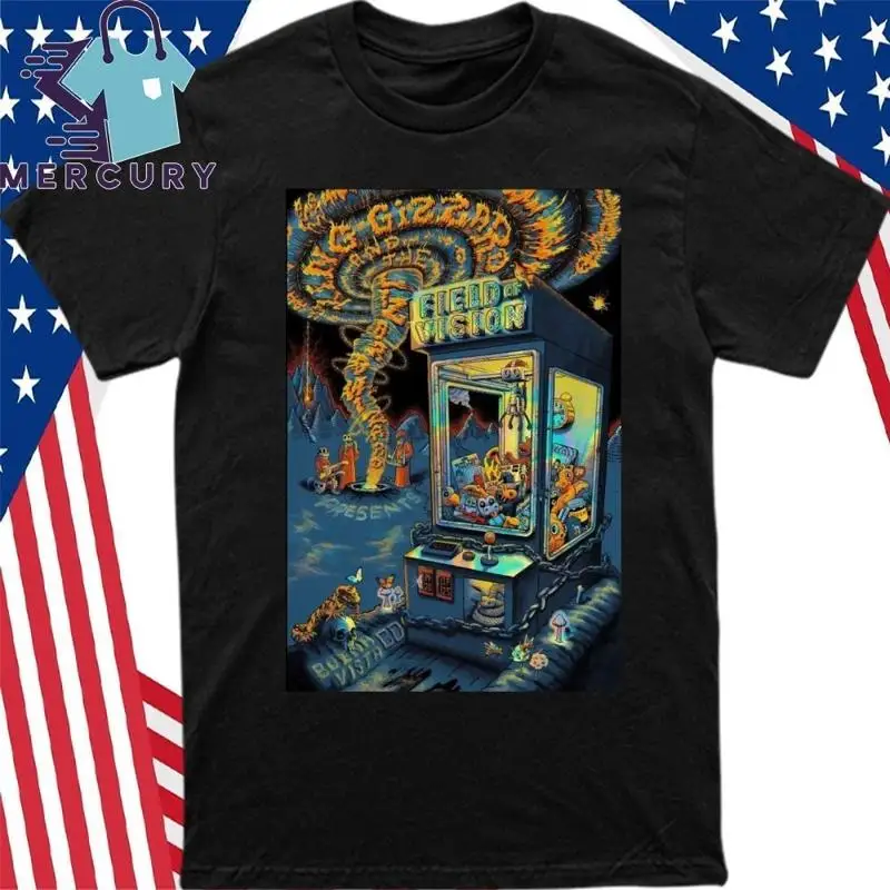 King Gizzard And The Lizard Wizard Field Of Vision Arcade Box T-Shirt