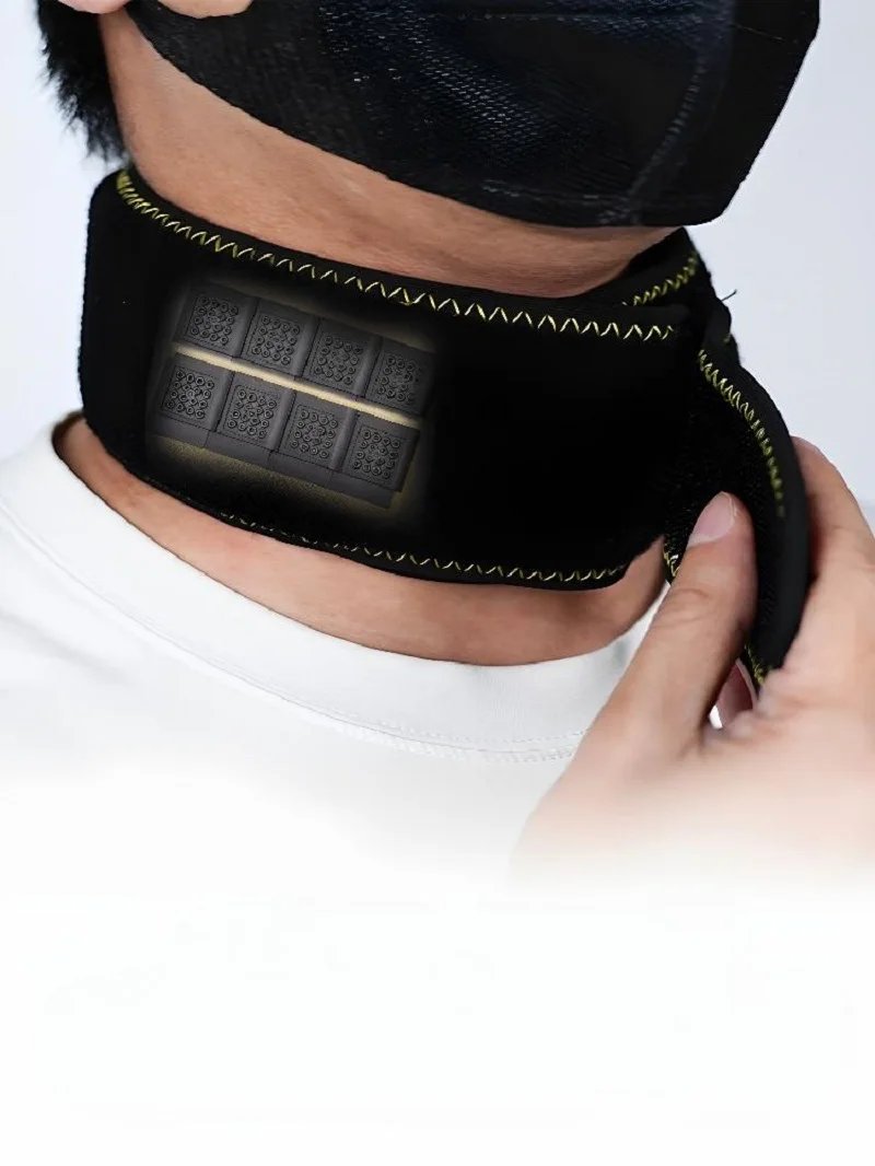 SGS LV5 Protezione per il collo anti-pugnalata Collare cervicale professionale resistente al taglio e alla puntura per lavori di sicurezza di autodifesa all'aperto
