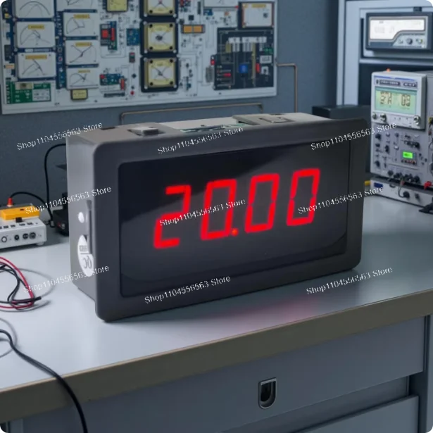 Digital Panel Meter Q02H01B with 4-20mA and ±50mA Current Input, Milliampere Signal Display and Feedback Measurement Device