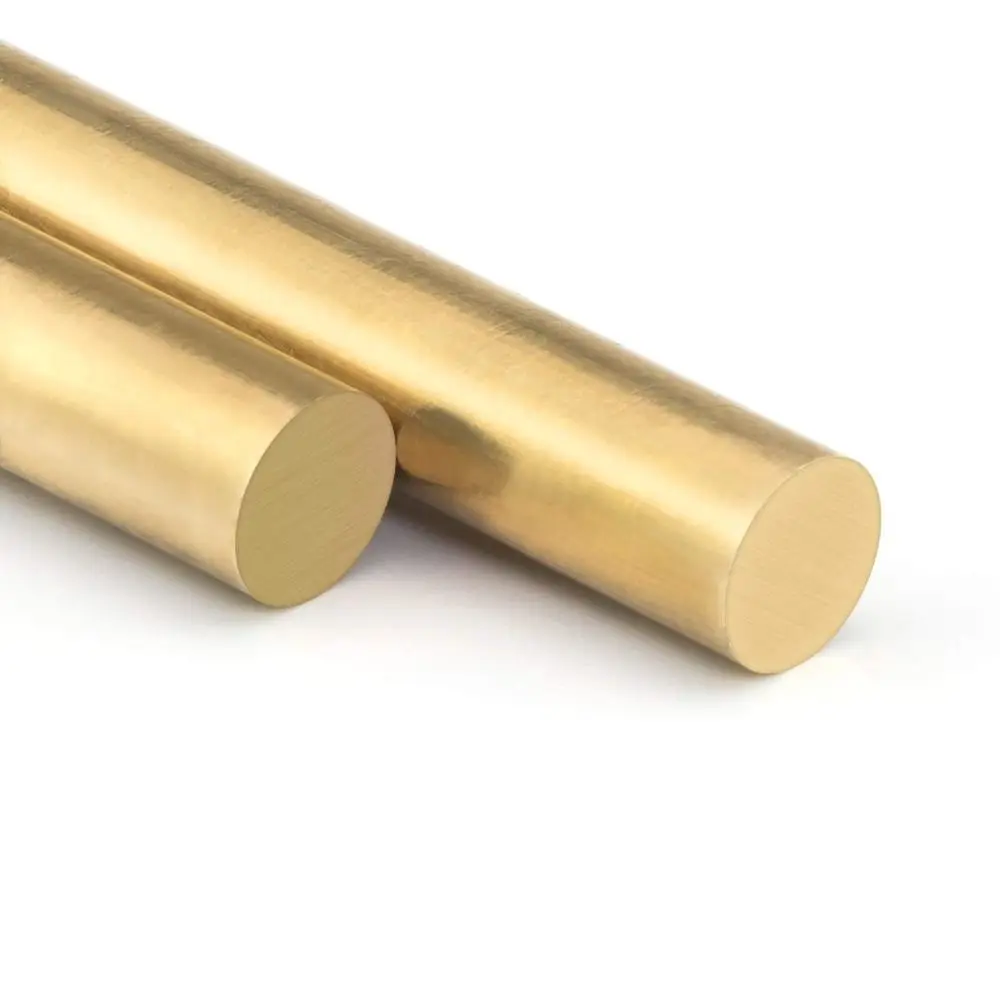 Durable Diameter 2-100mm Brass Round Bar Length 500mm Round Brass Rod Brass Handle Bar