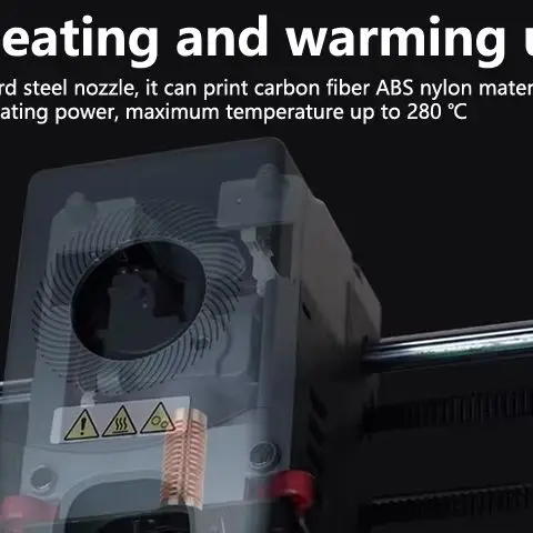 

For FLASHFORGE Adventurer 5M Nozzle, for Stable High-Speed Printing, Adventurer 5M Pro Hotend, Quick-Detachable Nozzle