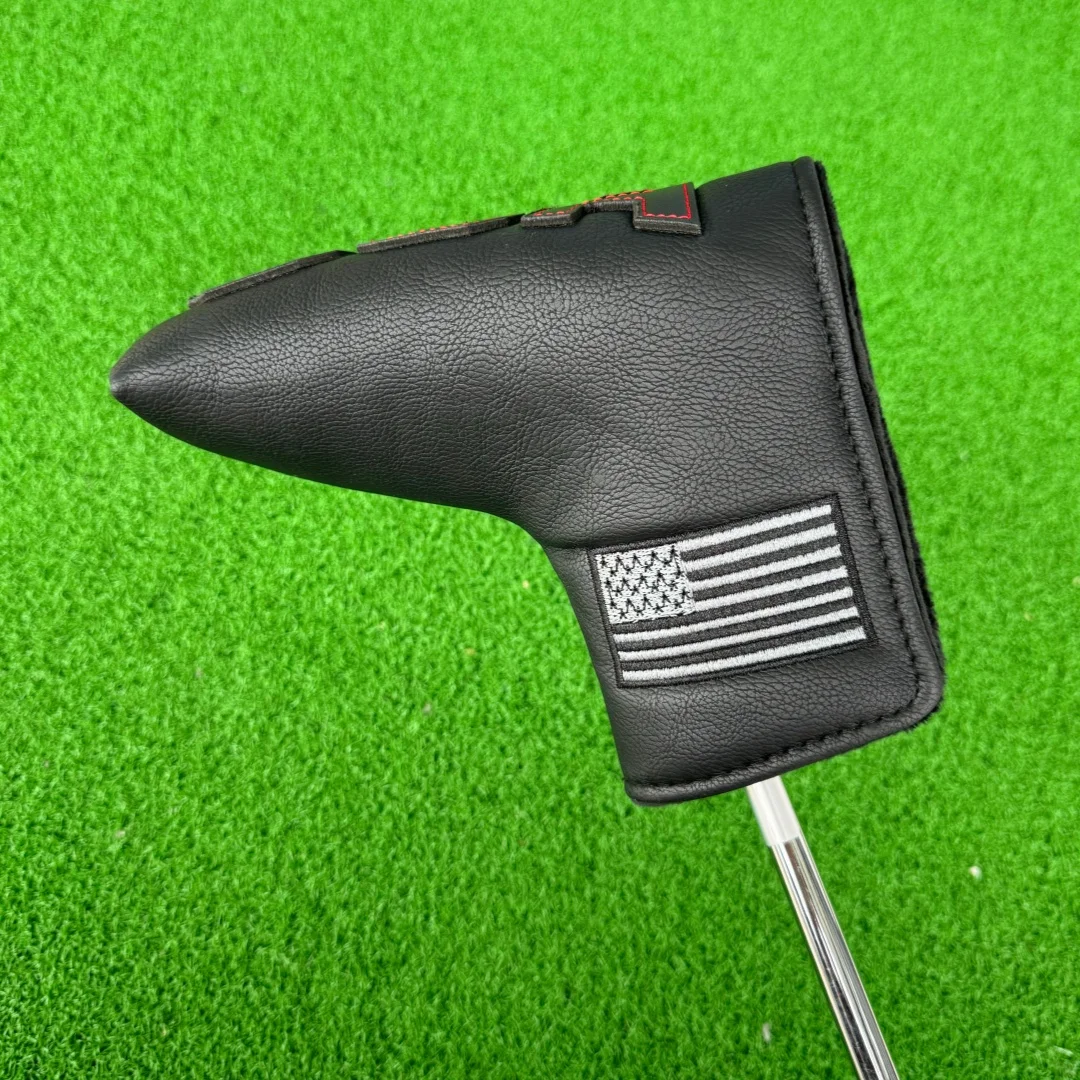 USA Flag Golf Putter Cover Blade Putter Mallet Putter Headcover Head Cover For Brand Golf Clubs image 2