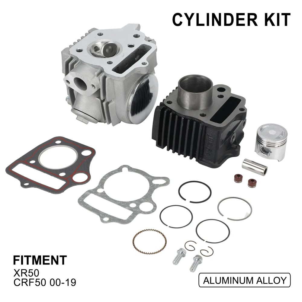 

Motorcycles Parts 39mm Cylinder Piston Ring Gasket Top End Rebuild Kit For Honda XR CRF 50 2000-2019 XR50 CRF50 2002 2014-2018