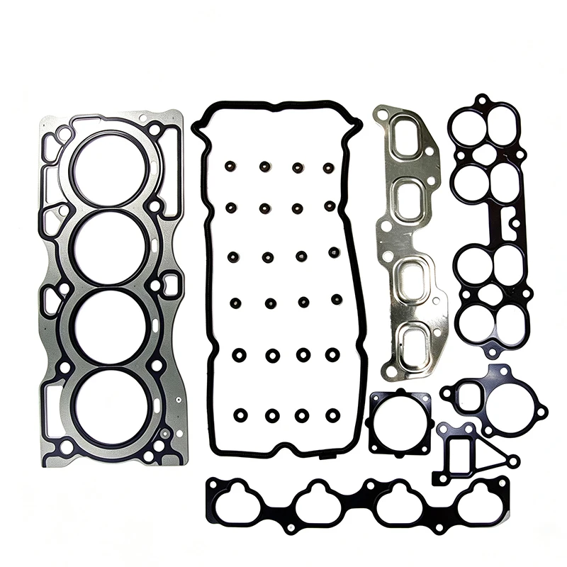 #￥forTK-62502 HS-62502G  9-4212STiming Chain Kit &Cylinder Head Gasket Set Fit QR25DE 2.5L02-06 Inline Four Engine Rebuild Parts