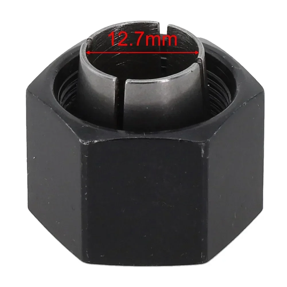 Nut And Collet Nut Replacement Clamping Force Cutting Accuracy Direct Replacement For DW618 For DW621 1 2 12.7 mm-6mm