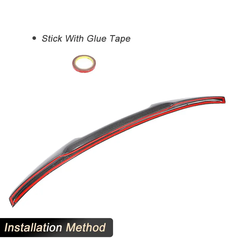 

Car Rear Trunk Spoiler Wings for BMW 5 Series G30 F90 M5 Sedan 2017-2022 Racing Rear Spoiler Boot Wing Lip Full Carbon Fiber