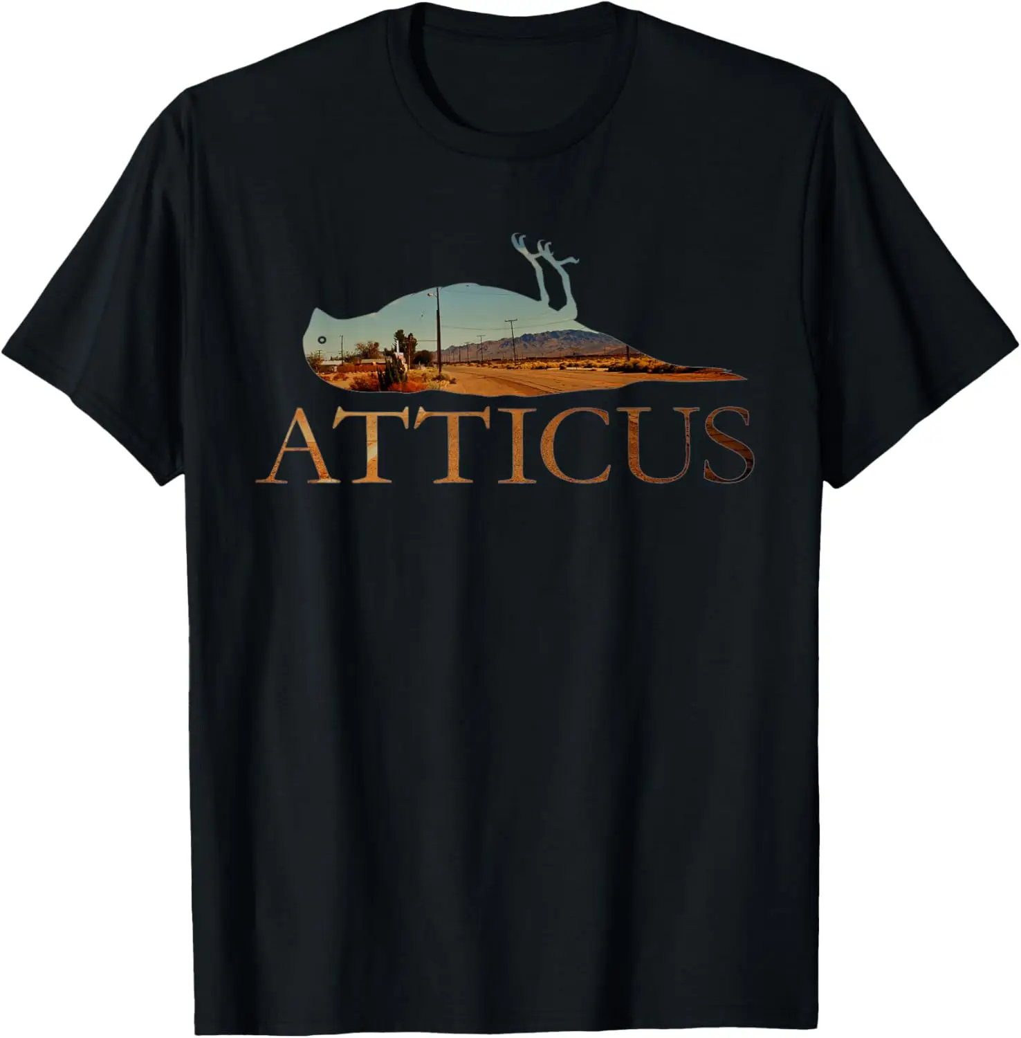 ATTICUS Horizon Bird T Shirt (Photo Print) T-Shirt 100% Cotton Trendy Y2K Short-Sleeve Tee – Soft, Quick-Drying, All Occasion Casual  Suitable For Concert Party Hanging Out Sightseeing Trip
