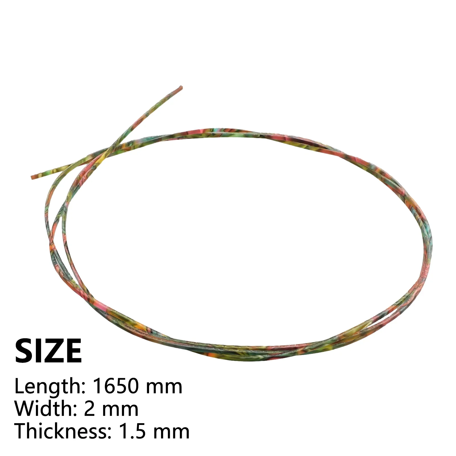 Acoustic Guitar Neck Binding Purfling Strip For Luthier Tool 1650mm X 2mm Celluloid Material Perfect Fit For Your Guitar
