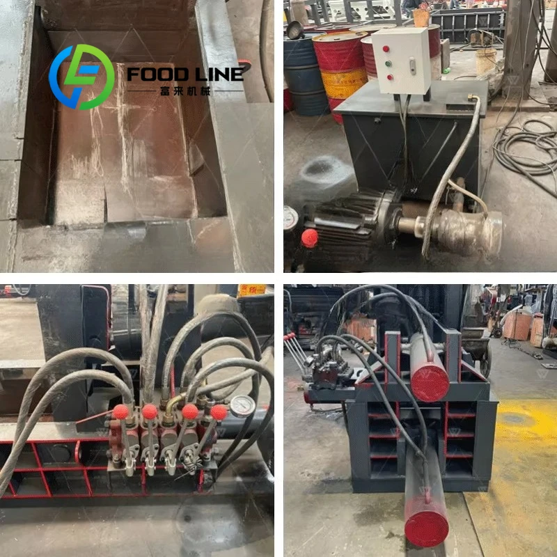 Customized Scrap Metal Baling Press Machine Waste Metal Compress Baler Scrap Metal Balers Price