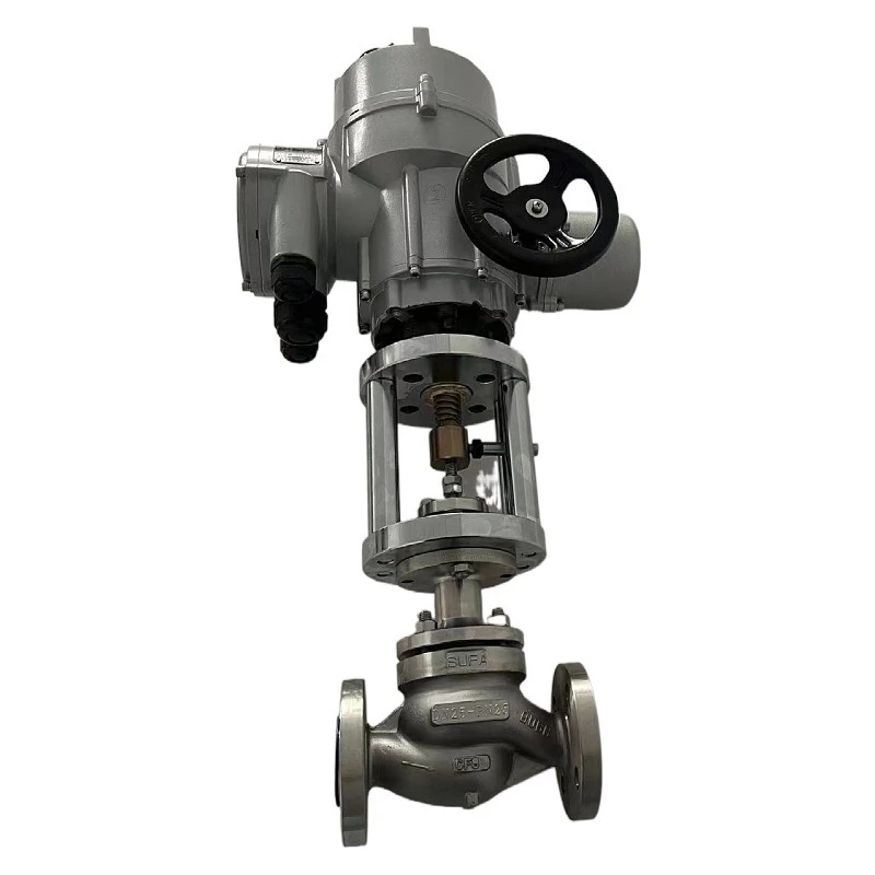 

Electric Control Valve, Steam, Temperature Proportional Flow Pressure Explosion Proof Stainless Steel Intelligent Electric Valve