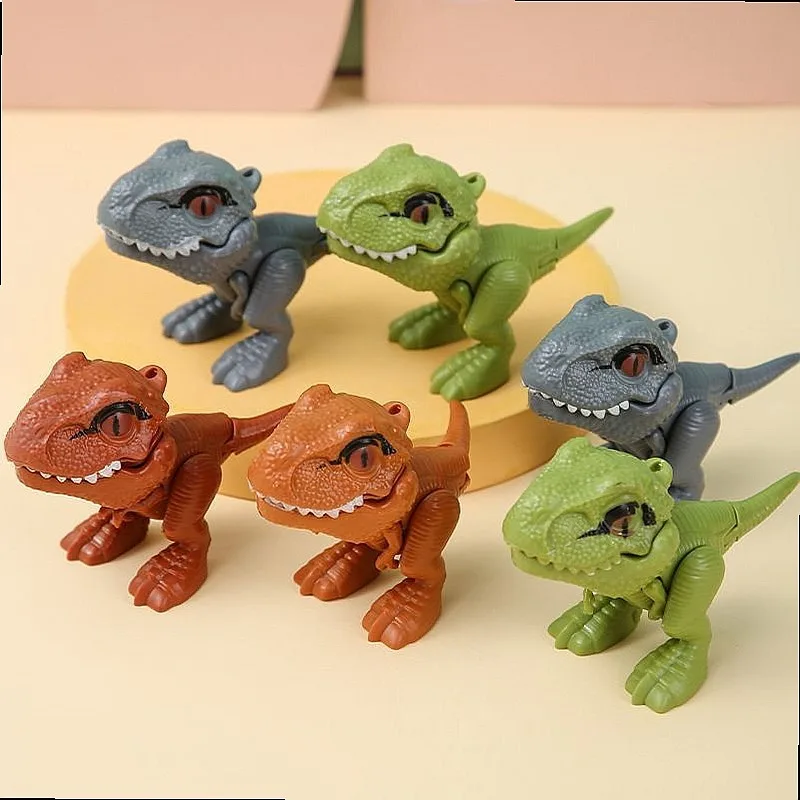 New Moving Bite Finger Dinosaur Toy Creative Simulation Model Kids Gift