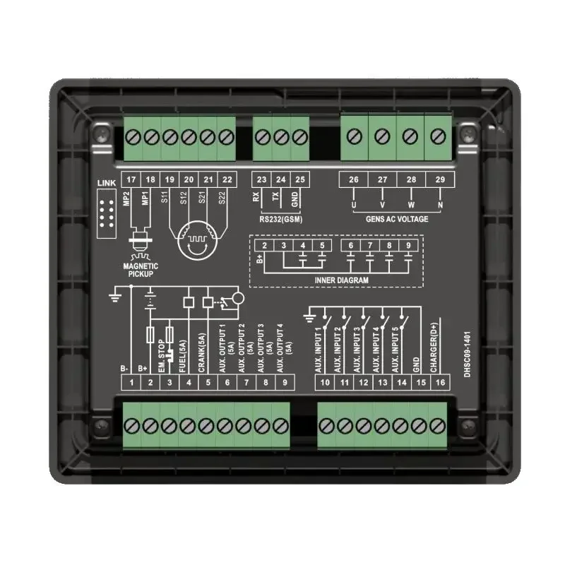 Xeon-Unité de générateur de gaz HSC940 Smartgen, kit d'origine, contrôleur de système de surveillance à distance, tournesol