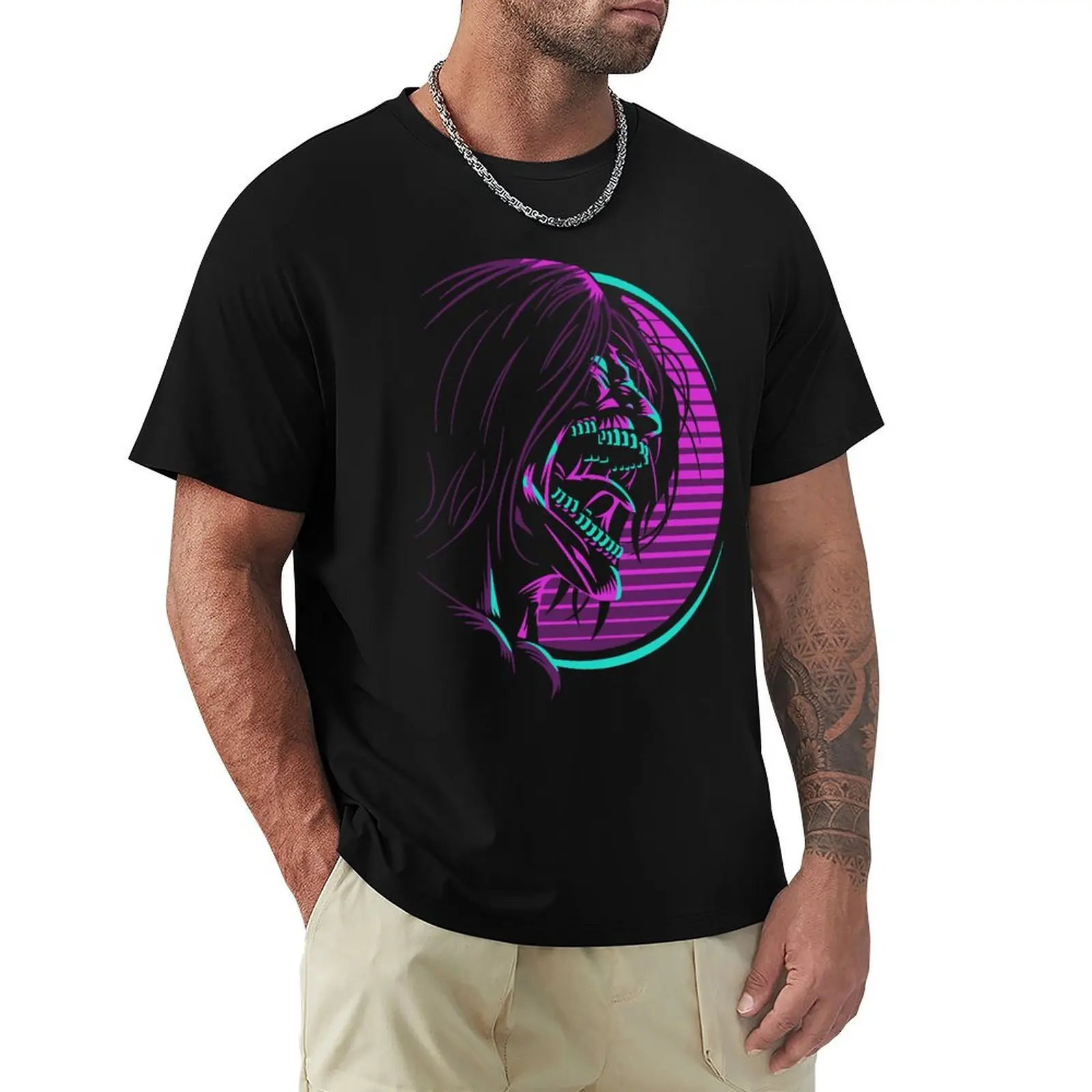 

Eren Wave T-Shirt plus size tops shirts graphic tees Clothing mens tall t shirts